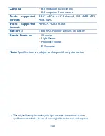 Preview for 152 page of Alcatel One Touch Idol 6030 User Manual