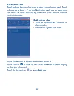 Предварительный просмотр 26 страницы Alcatel One Touch Idol Ultra 6033 User Manual