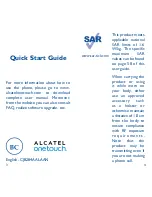 Предварительный просмотр 3 страницы Alcatel ONE TOUCH OT-2004C User Manual