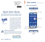 Preview for 1 page of Alcatel One Touch PIXI 3 5025 E Quick Start Manual