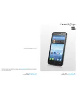 Preview for 1 page of Alcatel One Touch Snap 7025 User Manual