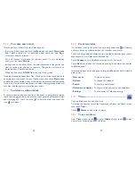 Preview for 36 page of Alcatel One Touch Snap 7025 User Manual