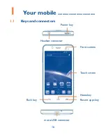 Предварительный просмотр 16 страницы Alcatel one touch star User Manual