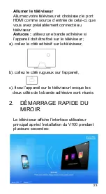 Preview for 23 page of Alcatel ONE TOUCH V101 Quick Manual