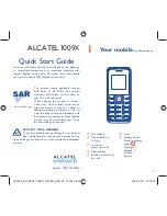 Preview for 1 page of Alcatel onetouch 1009X Quick Start Manual