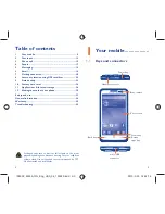 Preview for 2 page of Alcatel OneTouch 5035A Quick Start Manual