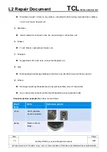 Предварительный просмотр 7 страницы Alcatel ONETOUCH 7048A Repair Document