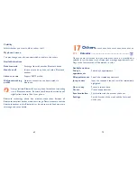 Preview for 36 page of Alcatel OneTouch 810 Owner'S Manual