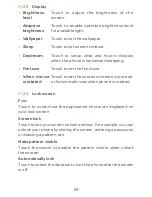 Preview for 62 page of Alcatel onetouch allura User Manual