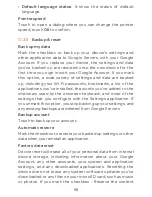 Preview for 68 page of Alcatel onetouch allura User Manual