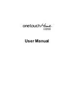 Alcatel OneTouch Home H200 User Manual предпросмотр