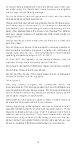 Preview for 3 page of Alcatel Onetouch Pixi 3 Safety Information Manual