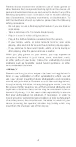 Preview for 4 page of Alcatel Onetouch Pixi 3 Safety Information Manual