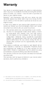 Preview for 11 page of Alcatel Onetouch Pixi 3 Safety Information Manual