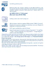 Preview for 230 page of Alcatel ONETOUCH PIXI 4 Quick Start Manual