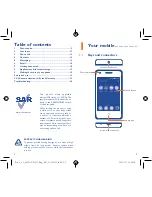 Preview for 2 page of Alcatel Onetouch Pixi3 Quick Start Manual