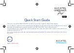 Preview for 1 page of Alcatel onetouch Pop8 Quick Start Manual