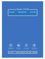 Preview for 4 page of Alcatel OT-209 User Manual