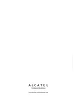 Alcatel OT-980 Manual preview