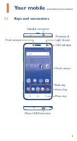 Preview for 3 page of Alcatel POP 3 5054S Quick Start Manual