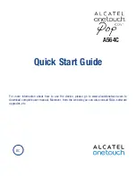 Alcatel Pop icon A564C Quick Start Manual preview