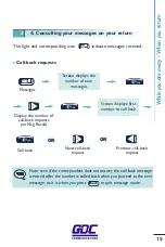 Preview for 17 page of Alcatel Premium Reflexes Manual