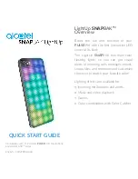 Alcatel SNAPBAK LightUp Quick Start Manual preview