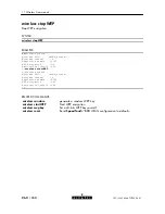 Preview for 260 page of Alcatel SPEED TOUCH 570 Cli Reference Manual