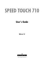 Preview for 1 page of Alcatel SPEED TOUCH 710 User Manual