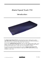 Preview for 7 page of Alcatel SPEED TOUCH 710 User Manual