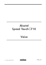 Preview for 175 page of Alcatel SPEED TOUCH 710 User Manual