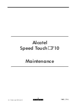 Preview for 185 page of Alcatel SPEED TOUCH 710 User Manual