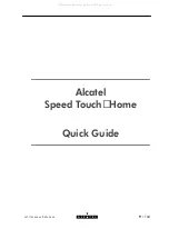 Preview for 9 page of Alcatel Speed Touch Home User Manual