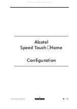 Preview for 35 page of Alcatel Speed Touch Home User Manual