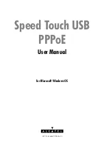 Preview for 1 page of Alcatel Speed Touch USB PPPoE User Manual