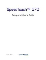 Предварительный просмотр 3 страницы Alcatel SpeedTouch 570 Setup And User Manual