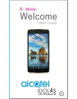 Preview for 2 page of Alcatel T-Mobile IDOL 4S with Windows 10 Start Manual