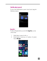 Preview for 14 page of Alcatel T-Mobile IDOL 4S with Windows 10 Start Manual