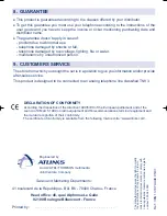 Preview for 8 page of Alcatel TEMPORIS 22 Setup Manual