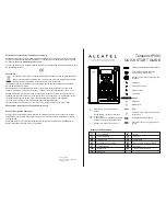 Alcatel Temporis IP300 Quick Start Manual preview