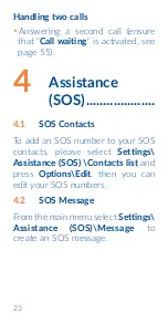 Preview for 25 page of Alcatel Tiger XTM2 Manual