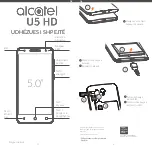 Предварительный просмотр 3 страницы Alcatel U5 HD Premium Quick Start Manual