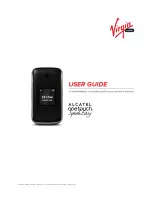 Alcatel Virgin OneTouch SpeakEasy User Manual preview