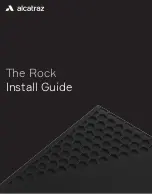 Предварительный просмотр 1 страницы alcatraz ROCK-1 Install Manual