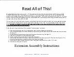 Preview for 2 page of ALCO AL-66049 Assembly Instructions Manual