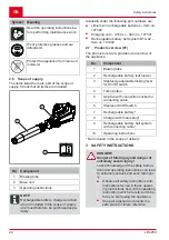 Предварительный просмотр 24 страницы ALCO SOLO LB 4250 Translation Of The Original Operating Instructions