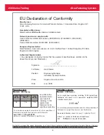 Предварительный просмотр 2 страницы Alcoa 2503 series Instruction Manual