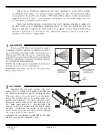 Предварительный просмотр 4 страницы Alcoa Alumax Bath Enclosures STIKSTALL 792 Series Installation Instructions Manual