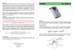 Предварительный просмотр 1 страницы AlcoDigital CA2000 User Manual