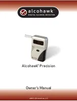 Alcohawk Precision Owner'S Manual preview